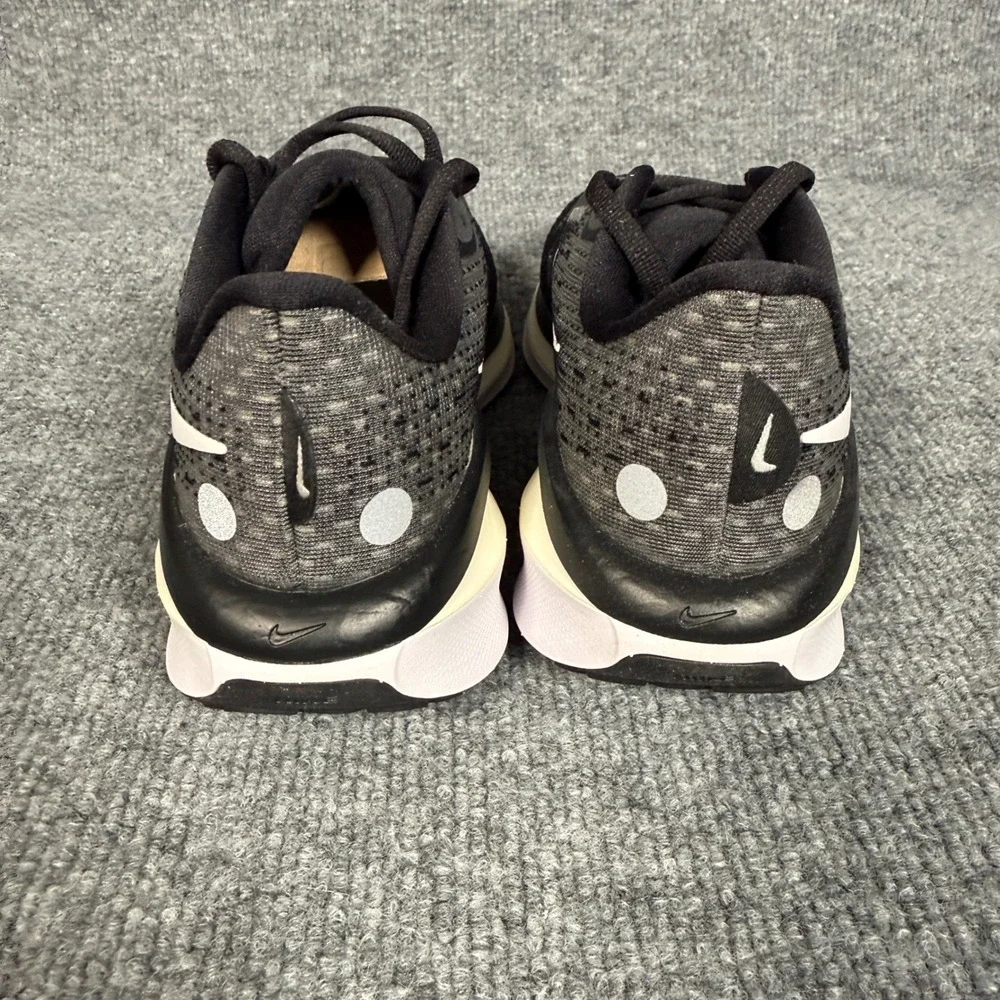 Nike Womens Size 5 Vomero 17 Low Top Shoes Sneakers Black White Running FB8502 - Picture 4 of 8